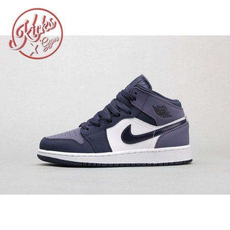 Air Jordan 1 Mid Obsidian Sanded Purple 36-46