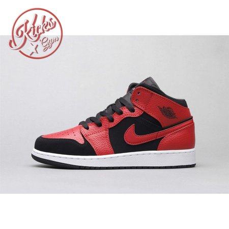 Air Jordan 1 Mid Reverse Bred 36-46