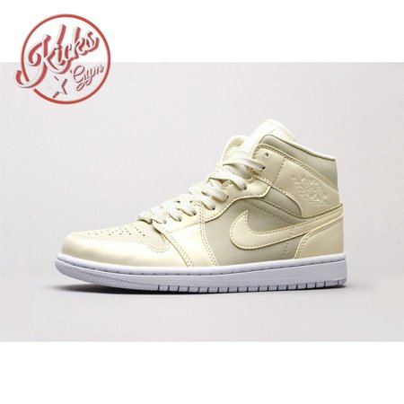 Air Jordan 1 MidGoose Feather Yellow 36-46