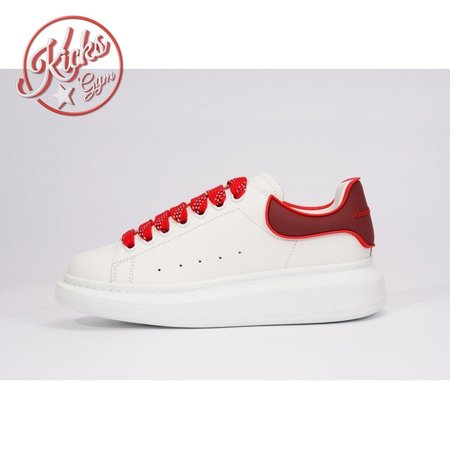 Alexander McQueen Oversized white Red SIZE: 35-45