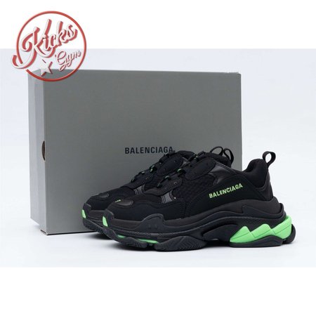 Balenciaga Triple S Black Fluo Green SIZE: 35-45