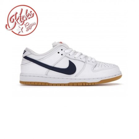 Dunk Low Pro ISO SB 'Orange Label - White Navy' Size 36-47.5