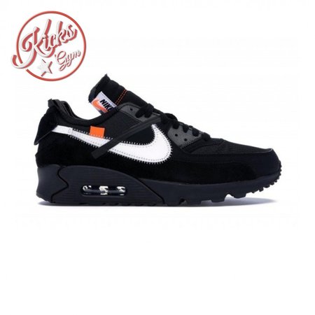 Off-White x Air Max 90 'Black' Size 36-46