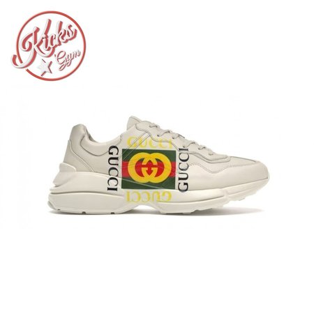 Gucci Rhyton Logo Ivory Size 35-45