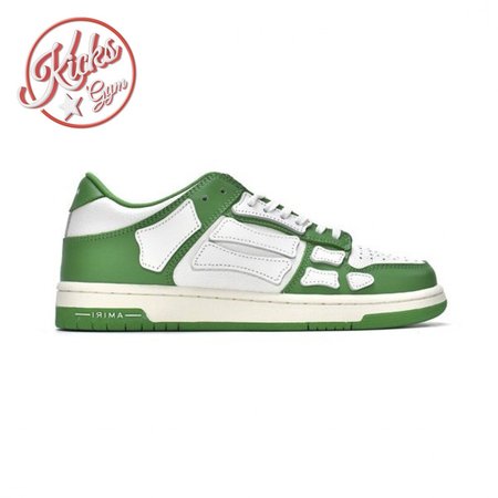 AMIRI Skel Top Low Whtie Green Size 40-46