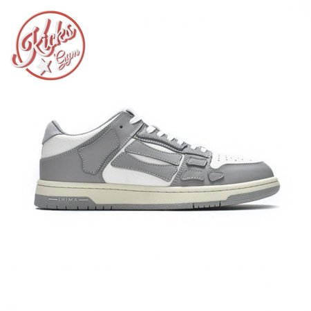 AMIRI Skel Top Low Whtie Grey Size 40-46