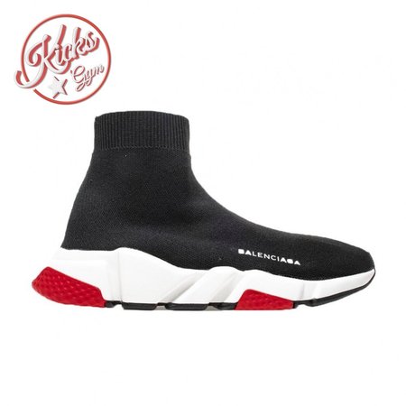 Balenciaga Speed Trainer Mid Black Red Size 36-46