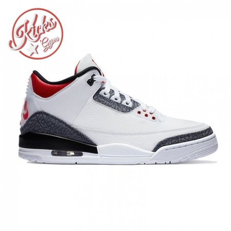 Air Jordan 3 Retro Denim SE 'Fire Red' Size 40-47.5