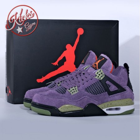 AIR JORDAN 4 RETRO CANYON PURPLE SIZE 36-47.5