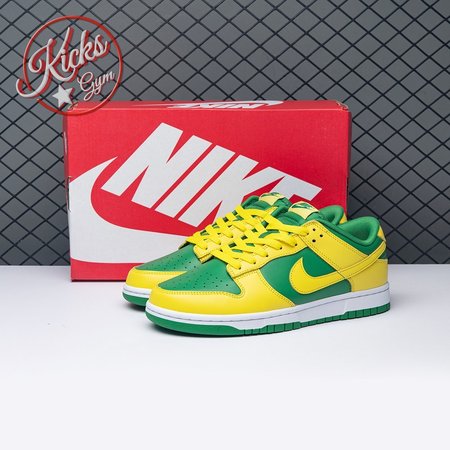 Nike Dunk Low Reverse Brazil DV0833-300 Size 36-47.5