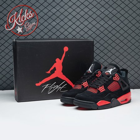 Jordan 4 Retro Red Thunder Size 36-47.5