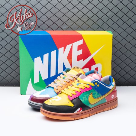 Nike Dunk Low What the Super Mario Custom Size 40-48.5