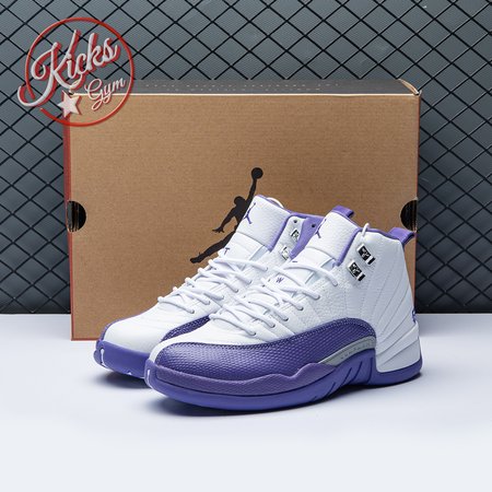 Air Jordan 12 White Purple Size 40-47.5