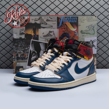 Jordan 1 Retro High Union Los Angeles Blue Toe Size 40-47.5