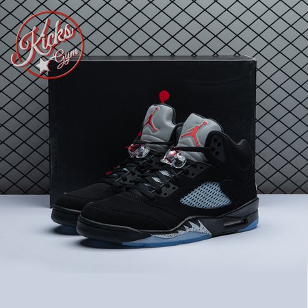 Jordan 5 Retro Black Metallic (2016) 845035-003 Size 40-47.5